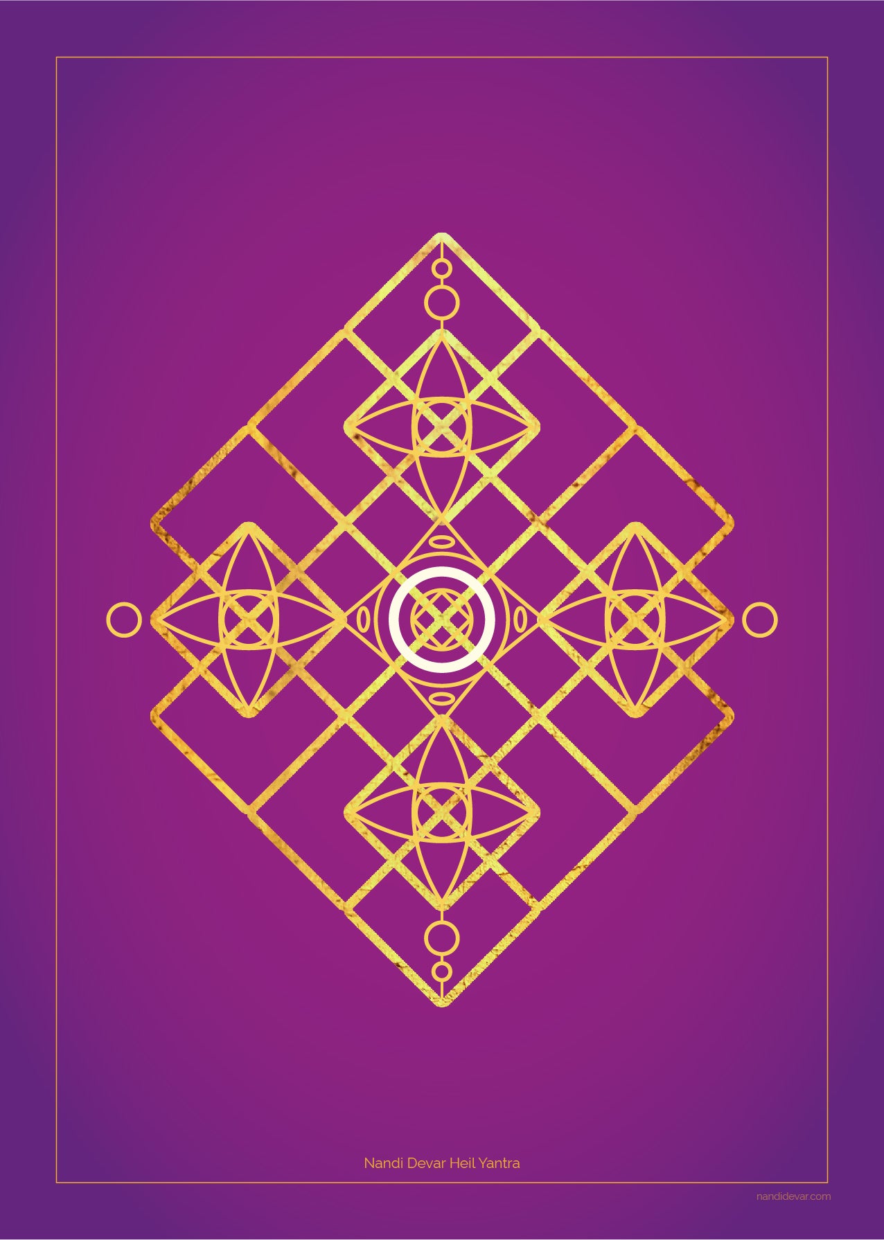 Heil Yantra Poster A4